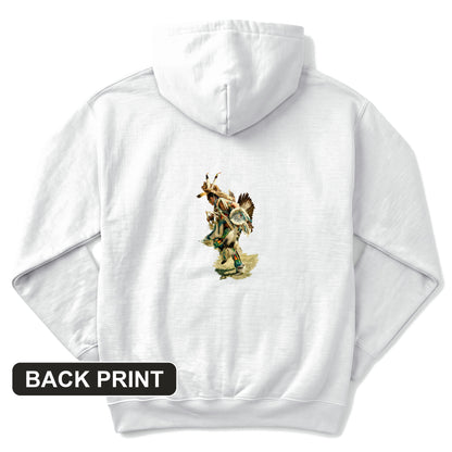 Powwow Dancer Back Print Hoodie
