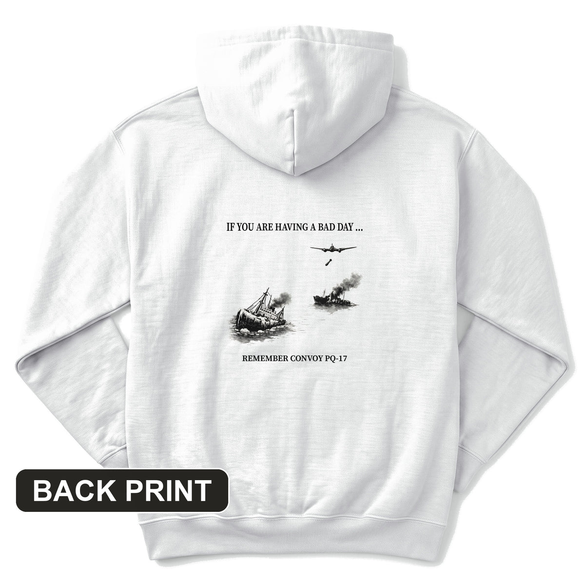Pq-17 Back Print Hoodie