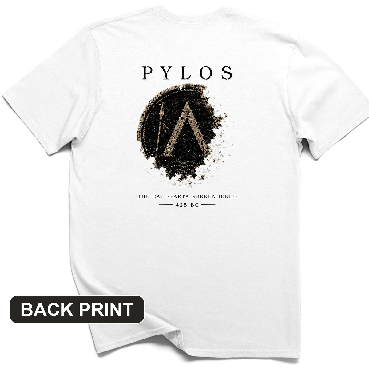 Pylos Back Print T-Shirt