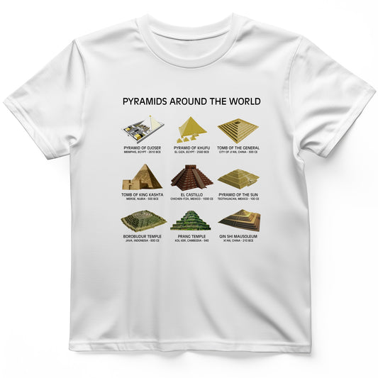 Pyramids Of The World T-Shirt