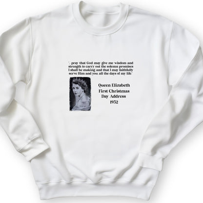 Queen Elizabeth II Xmas Address Crewneck