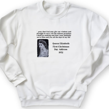 Queen Elizabeth II Xmas Address Crewneck