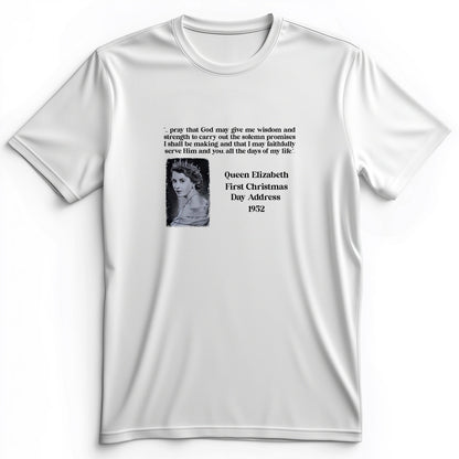 Queen Elizabeth II Xmas Address Premium Tee