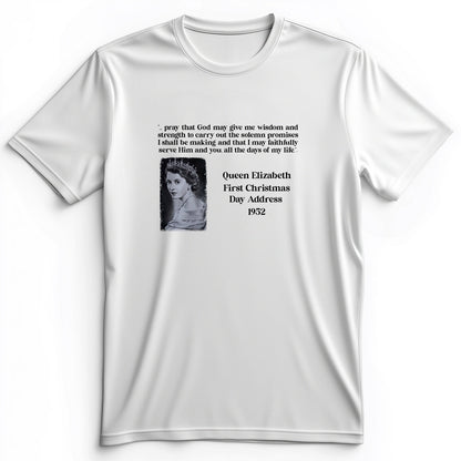 Queen Elizabeth II Xmas Address Premium Tee