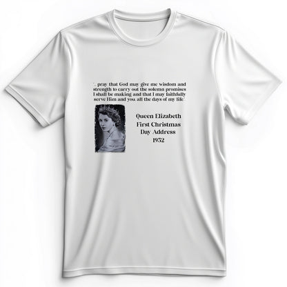Queen Elizabeth II Xmas Address Premium Tee