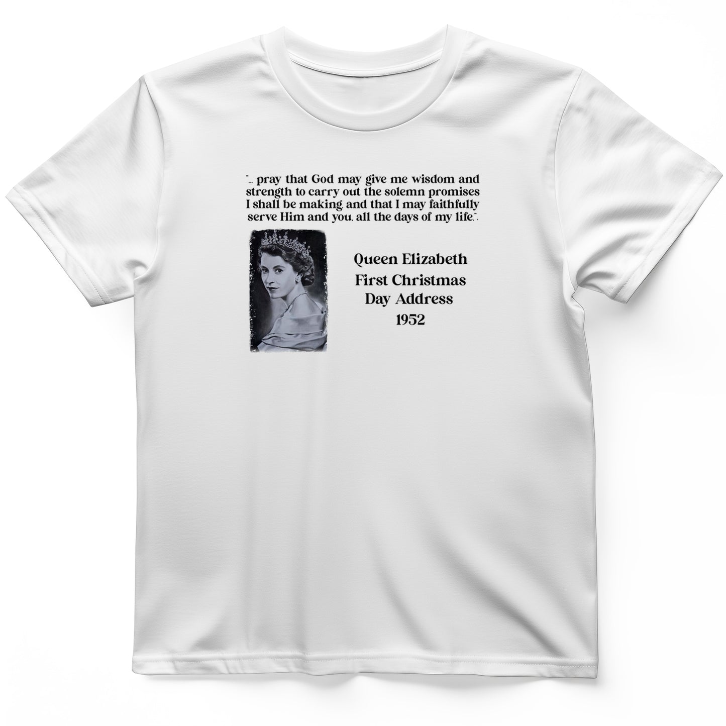Queen Elizabeth II Xmas Address T-Shirt