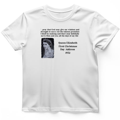 Queen Elizabeth II Xmas Address T-Shirt