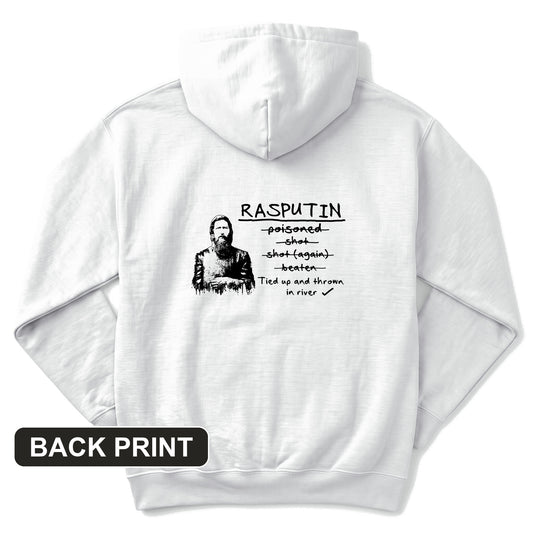 Rasputin Back Print Hoodie