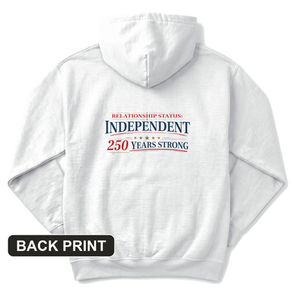 Relationship Status Back Print Hoodie