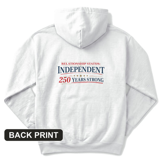 Relationship Status Back Print Hoodie