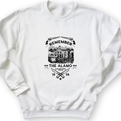 Remember The Alamo 1836 Crewneck