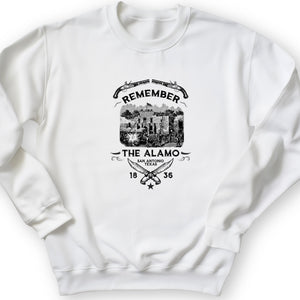 Remember The Alamo 1836 Crewneck