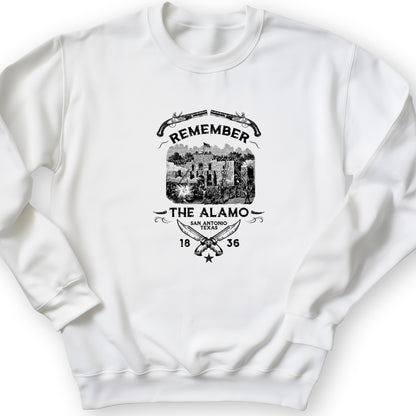 Remember The Alamo 1836 Crewneck