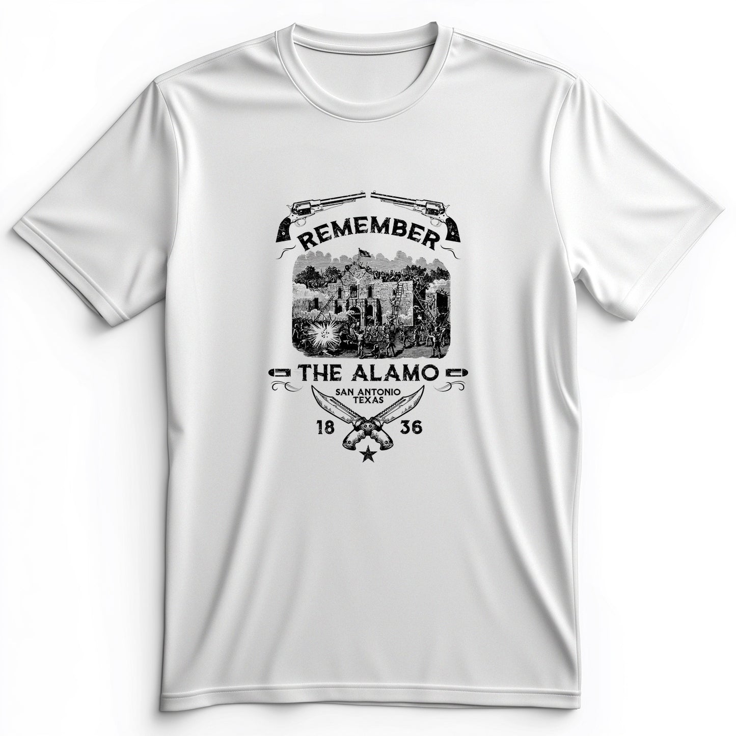 Remember The Alamo 1836 Premium Tee