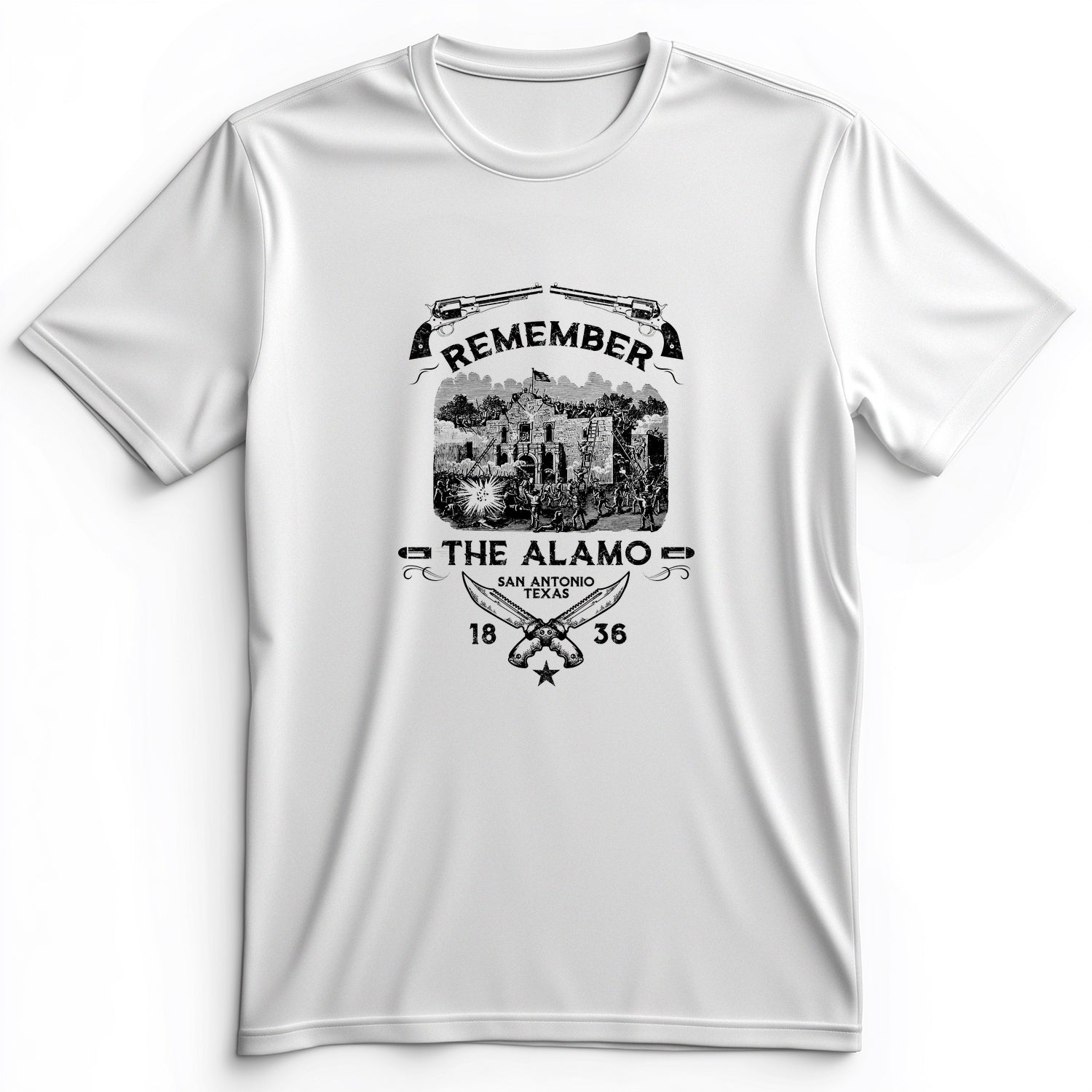 Remember The Alamo 1836 Premium Tee