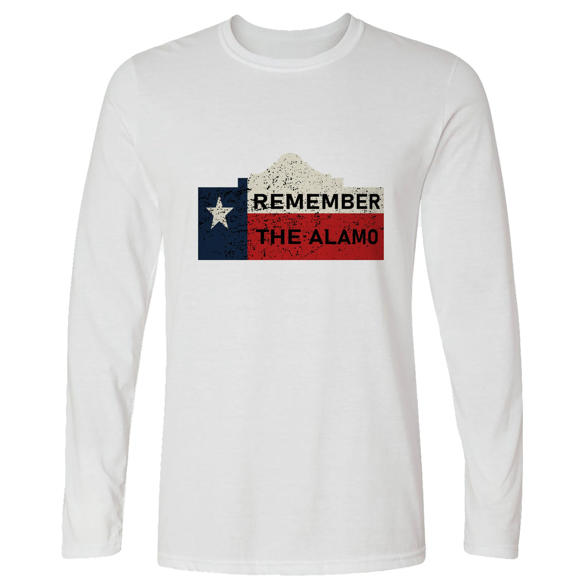 Remember The Alamo Long Sleeve T-Shirt