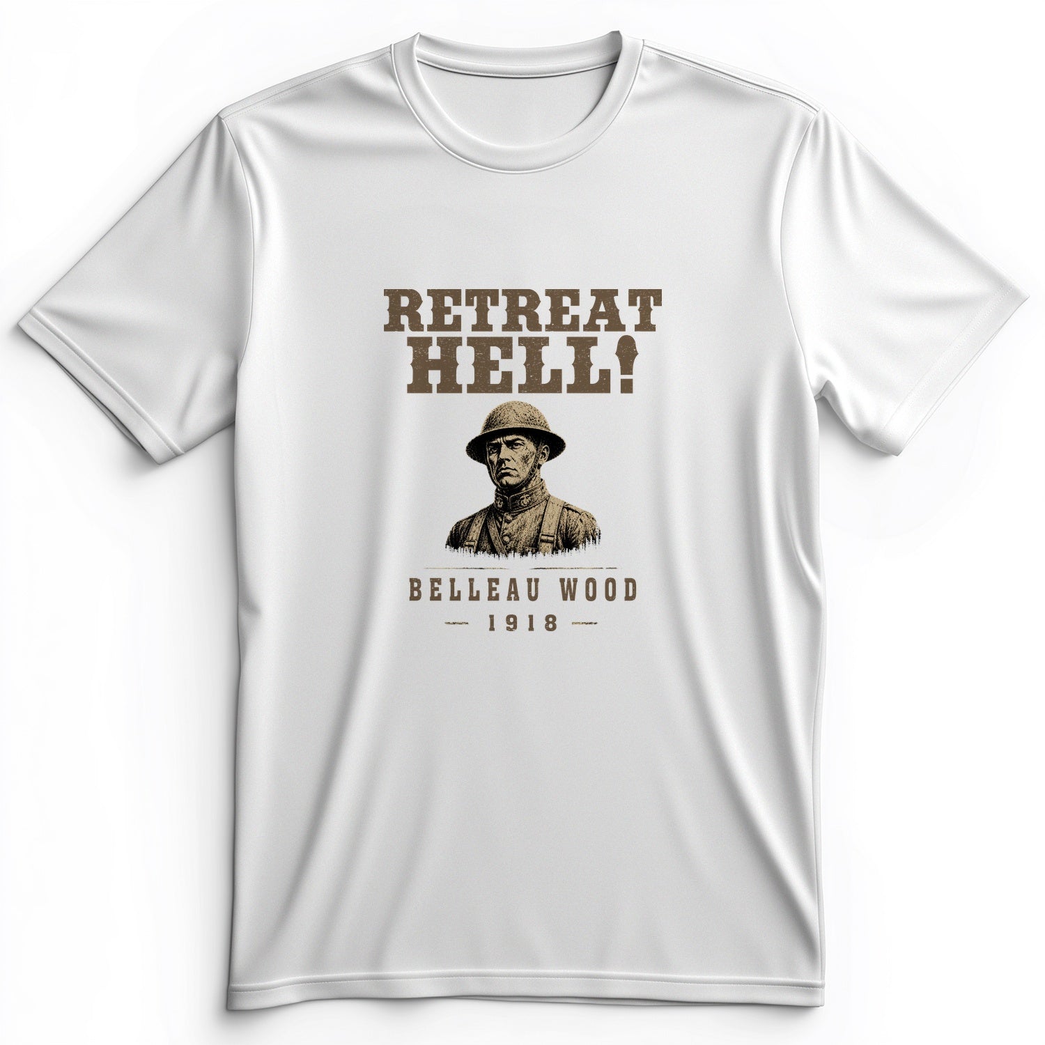 Retreat Hell Bust Premium Tee