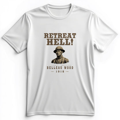Retreat Hell Bust Premium Tee