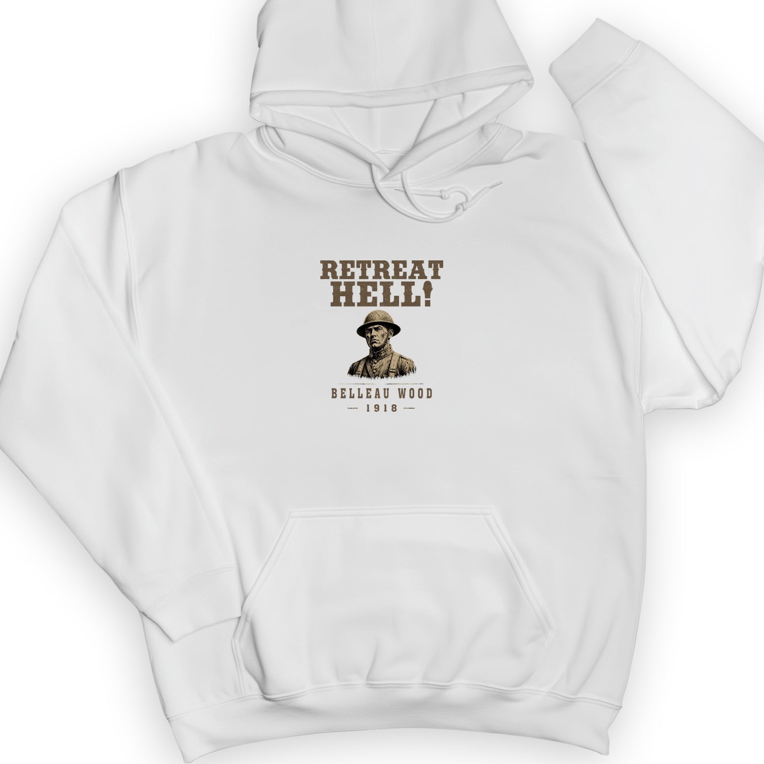 Retreat Hell Bust Hoodie