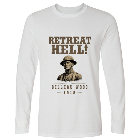 Retreat Hell Bust Long Sleeve T-Shirt