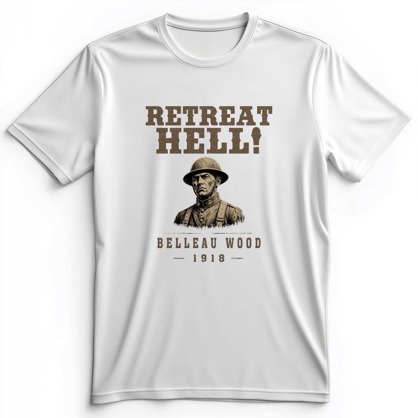 Retreat Hell Bust Premium Tee