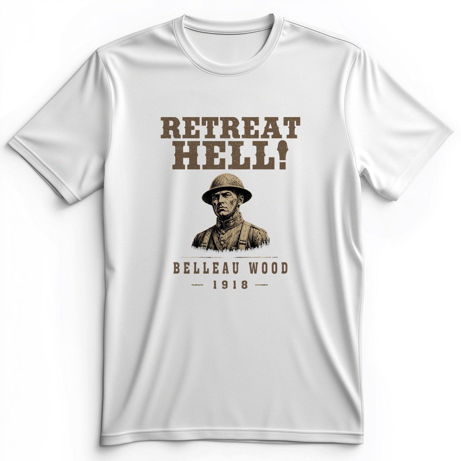 Retreat Hell Bust Premium Tee