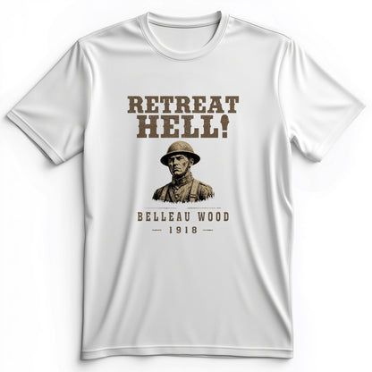 Retreat Hell Bust Premium Tee