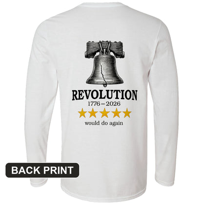 Revolution Back Print Long Sleeve T-Shirt