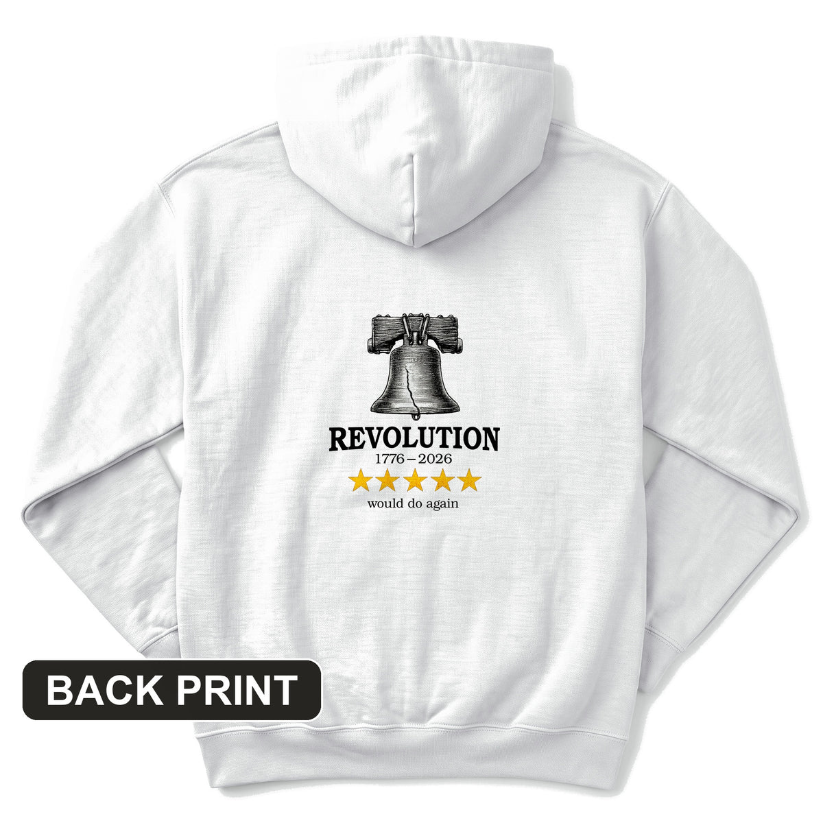 Revolution Back Print Hoodie