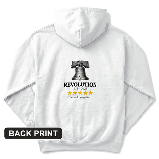 Revolution Back Print Hoodie