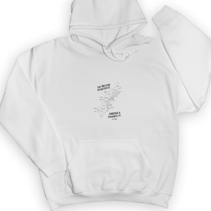 Revolutionary War Map Hoodie