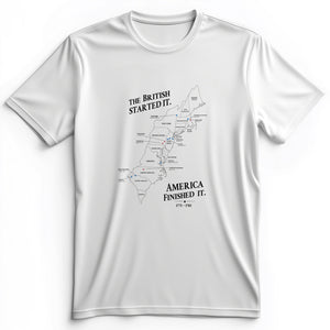 Revolutionary War Map Premium Tee