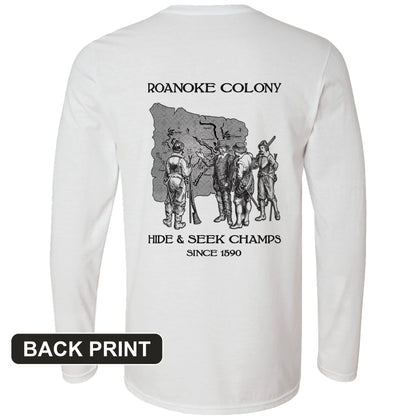 Roanoke Back Print Long Sleeve T-Shirt