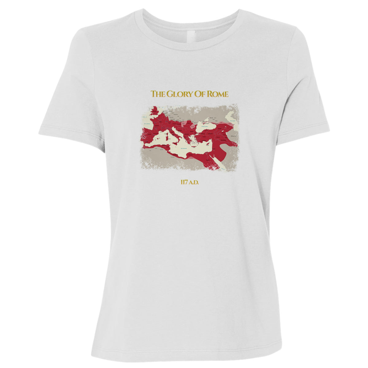 Roman Empire Map Women's T-Shirt