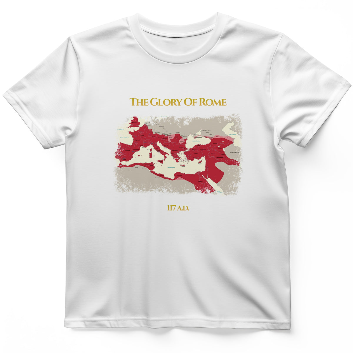Roman Empire Map T-Shirt