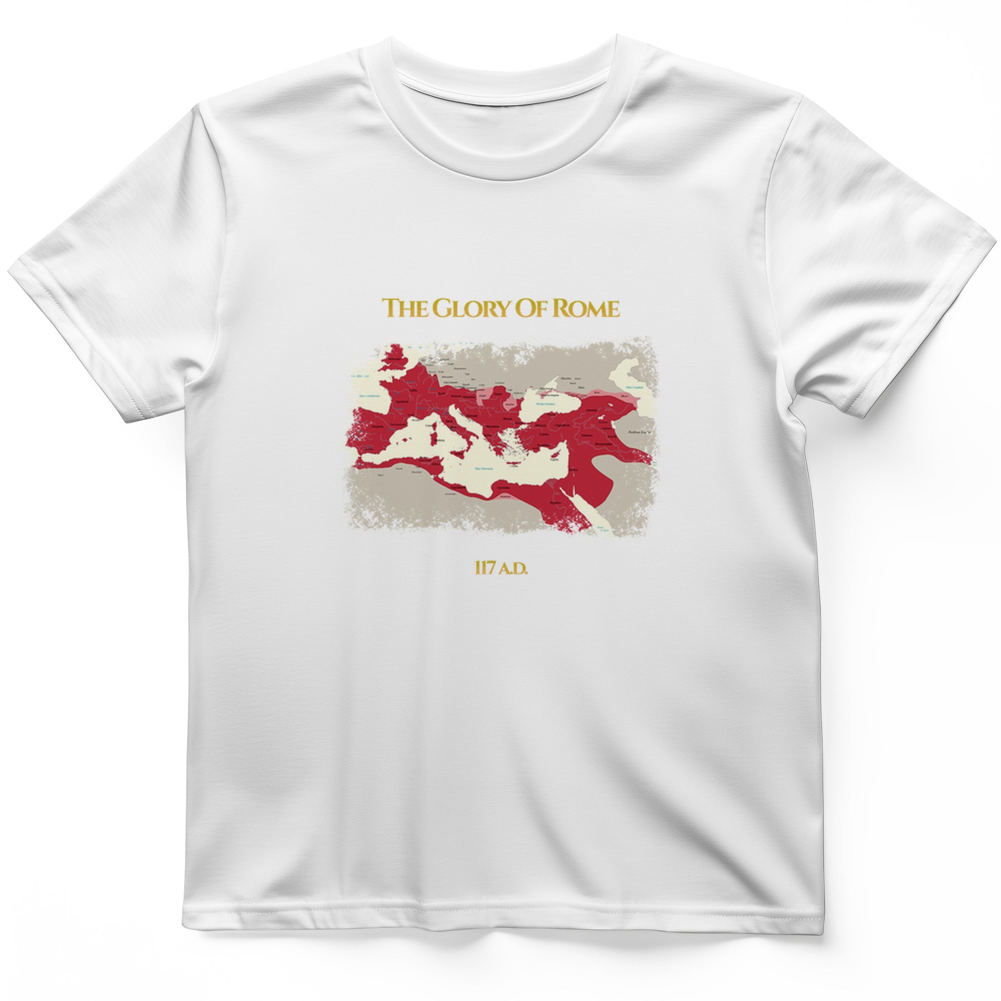 Roman Empire Map T- Shirt