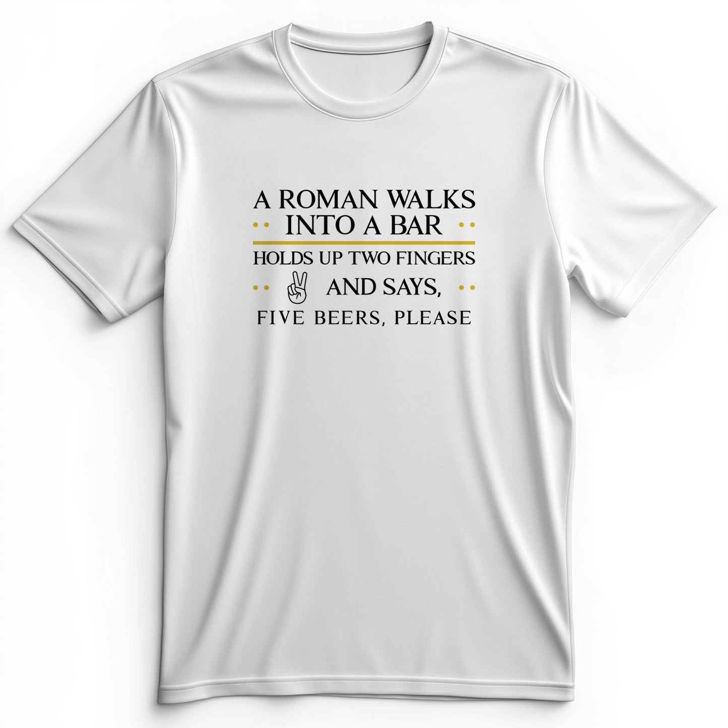 Roman Walks Into a Bar Premium Tee