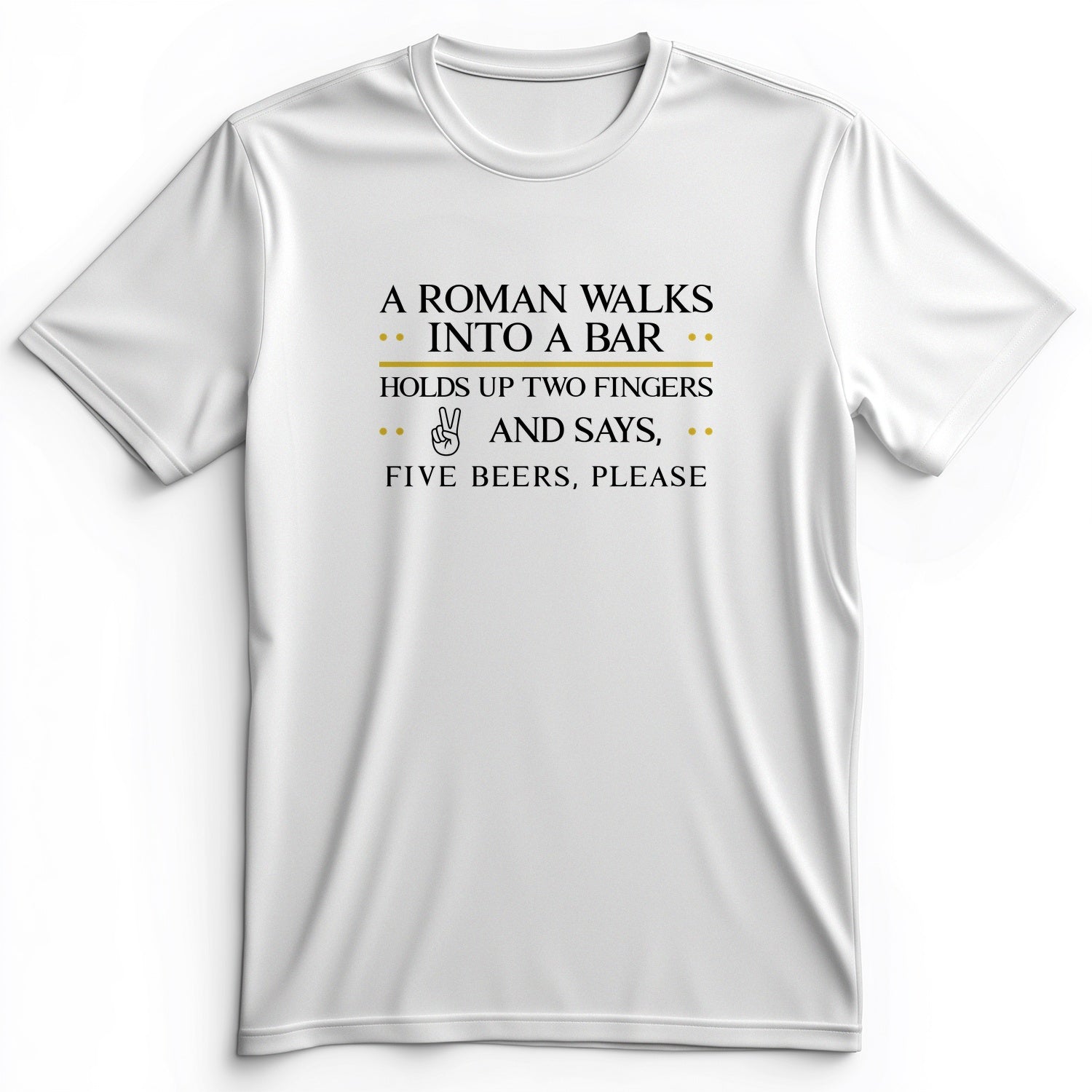Roman Walks Into a Bar Premium Tee