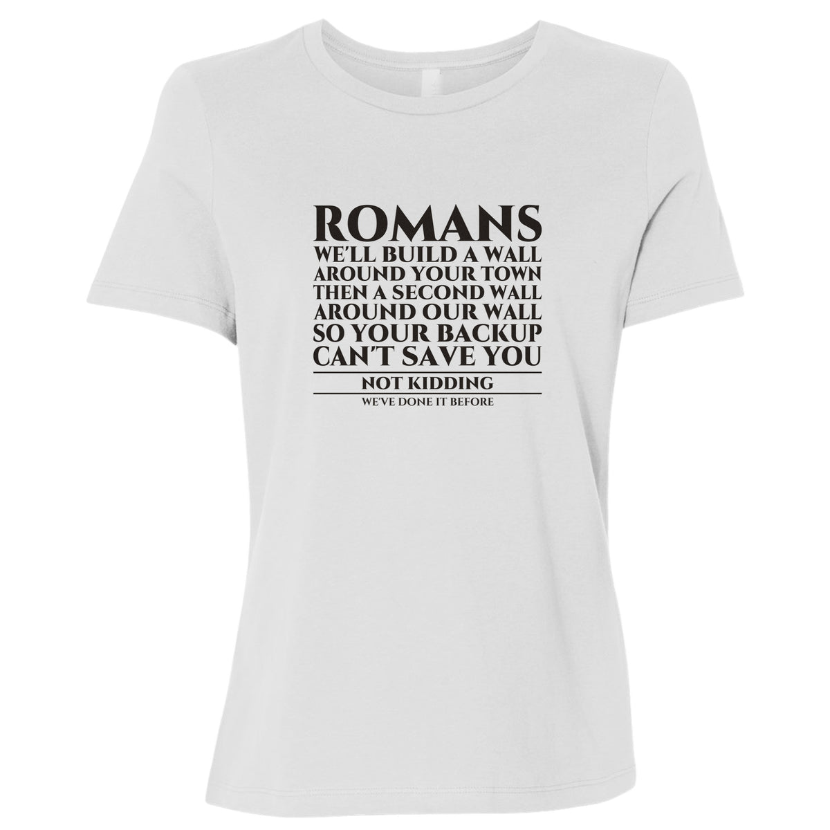 Romans Wall Around Your Wall Women's T-Shirt