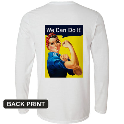 Rosie Back Print Long Sleeve T-Shirt