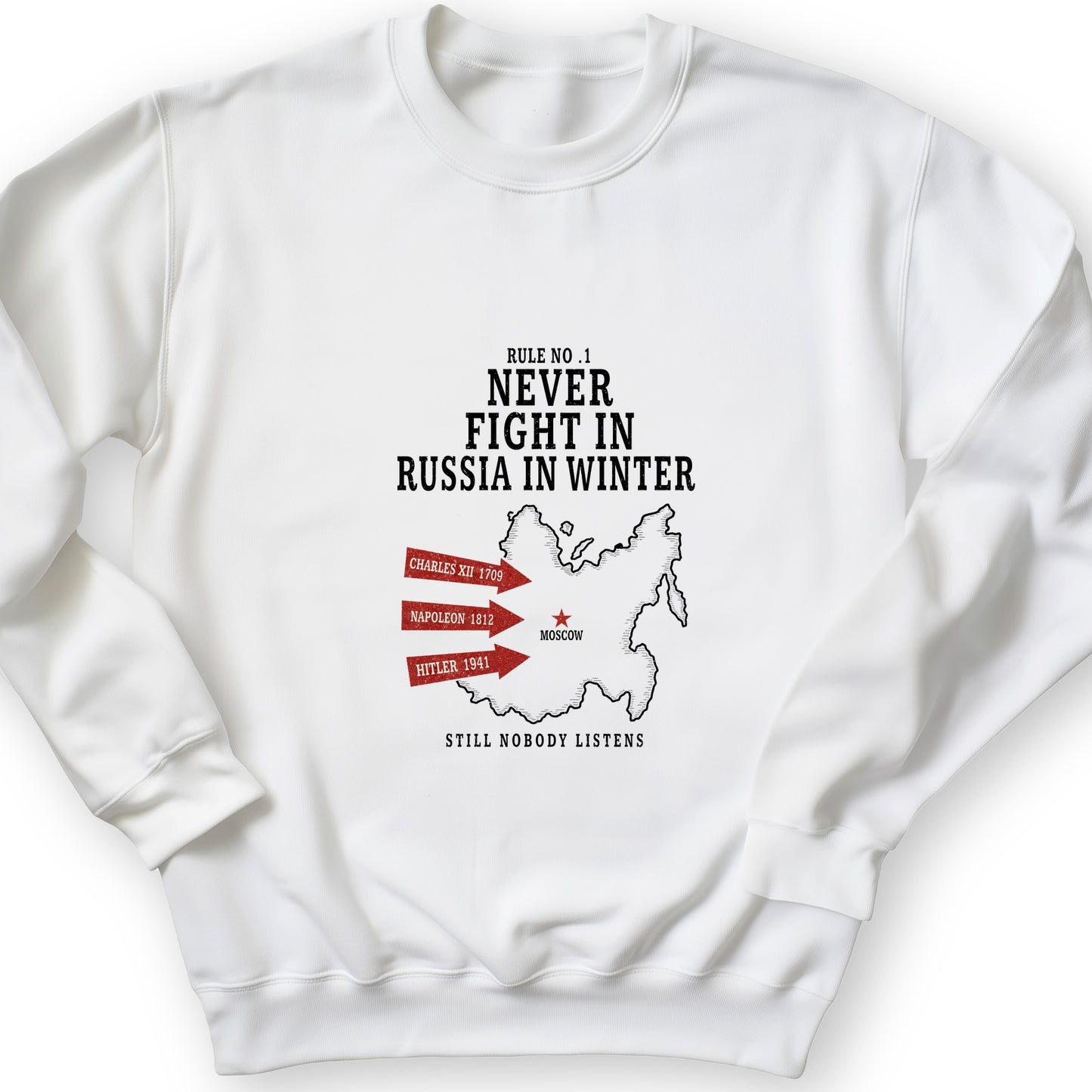 Russia In Winter Sweatshirt