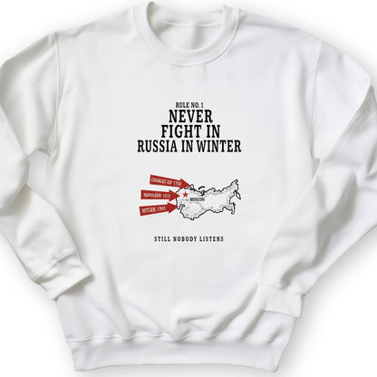 Russia In Winter Crewneck