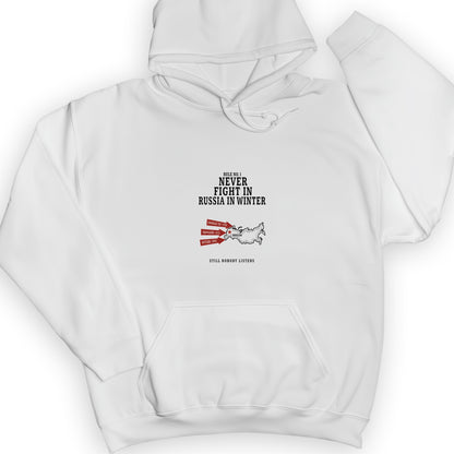 Russia In Winter Hoodie