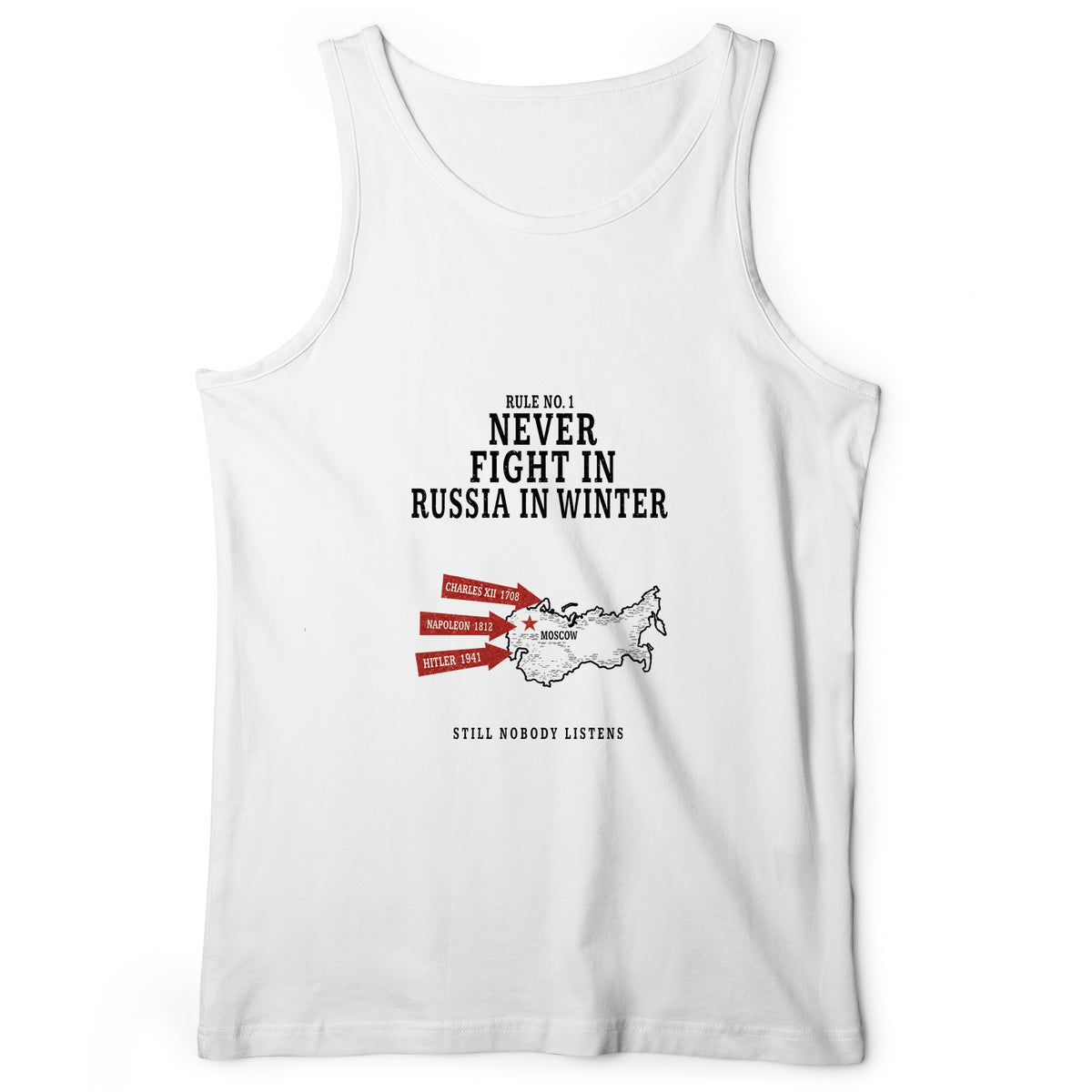 Russia In Winter Tank Top