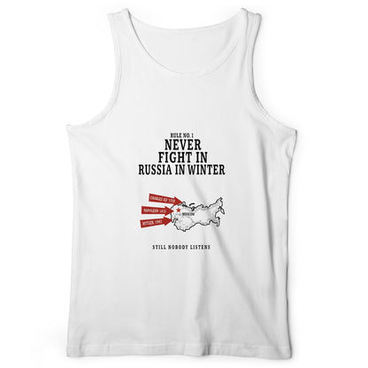 Russia In Winter Tank Top
