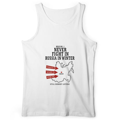 Russia In Winter Tank Top