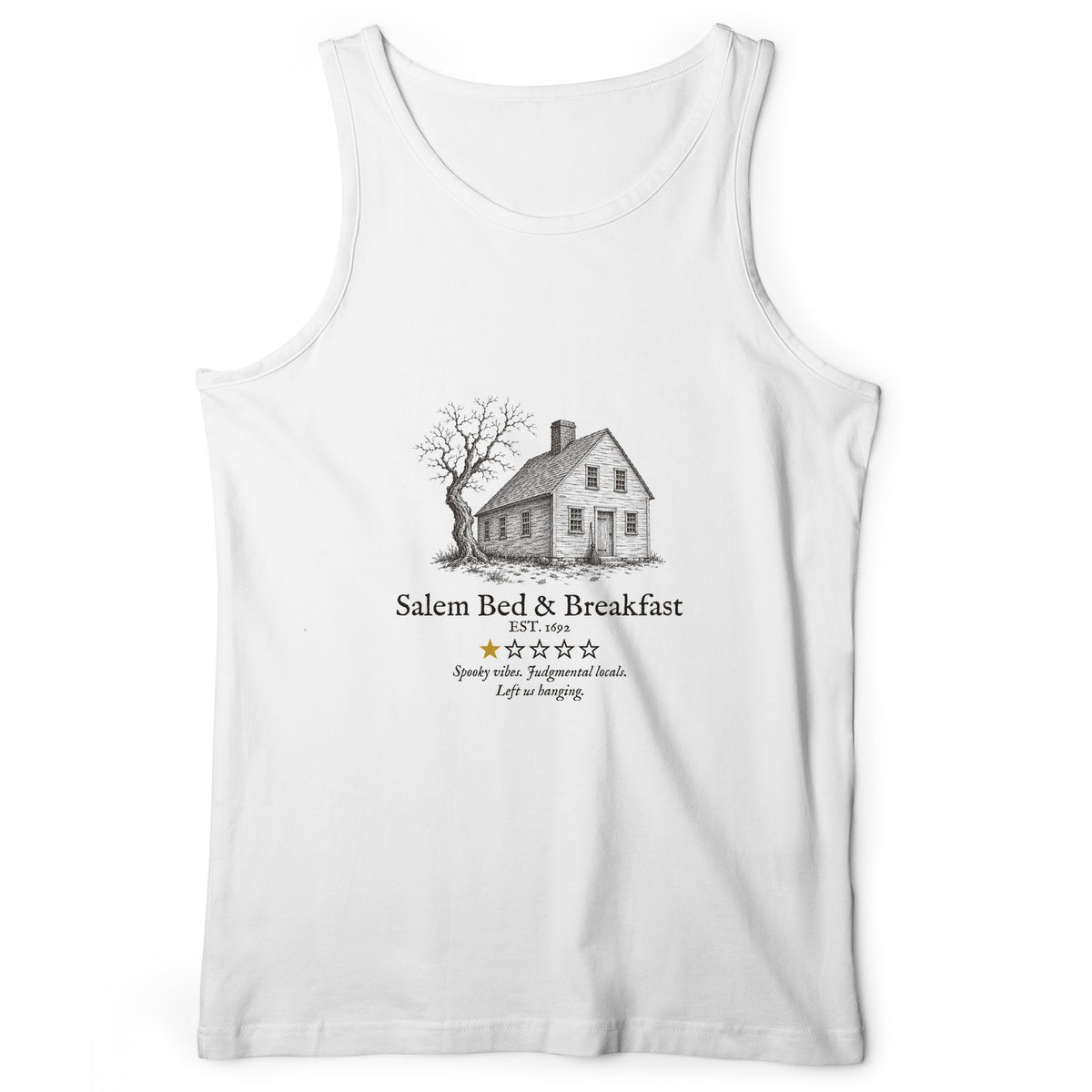 Salem Bed And Breakfast 1692 Tank Top