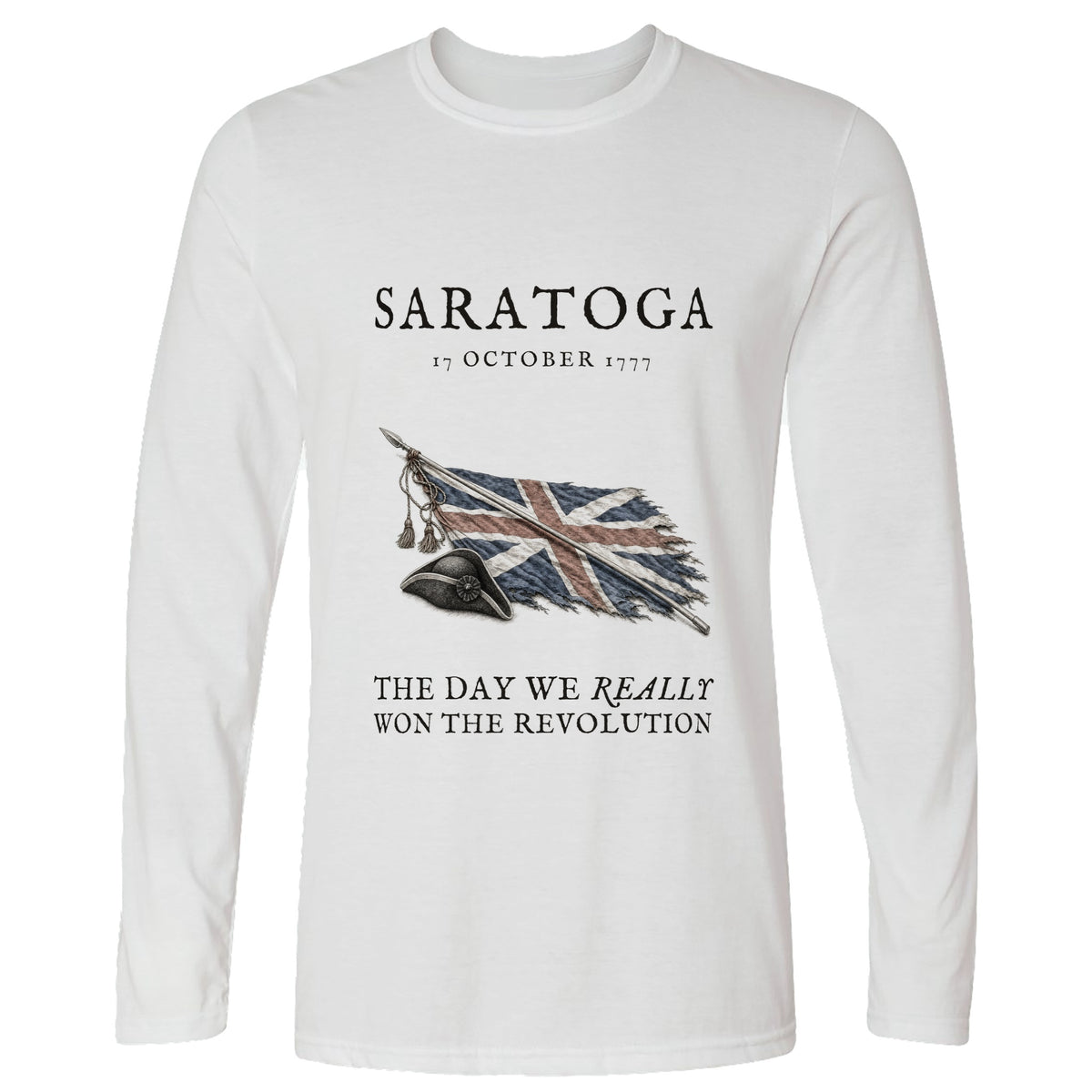 Saratoga 1777 Long Sleeve T-Shirt