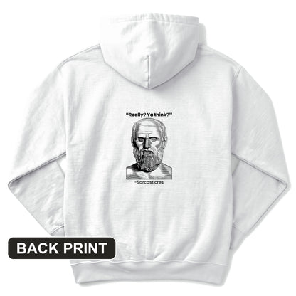 Sarcasticres Back Print Hoodie