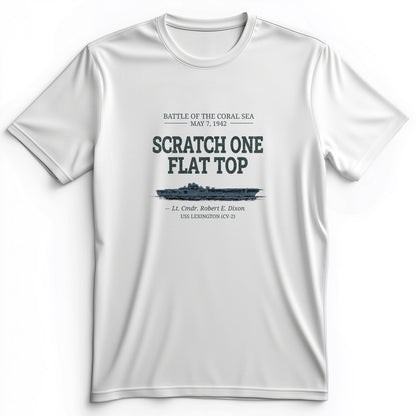 Scratch One Flat Top Premium Tee